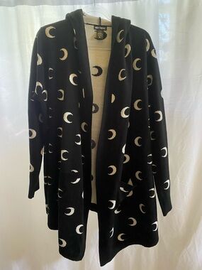 Hot Topic Moon Hooded Cardigan